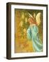 Candle Lighting Angel-Art Licensing Studio-Framed Giclee Print