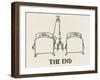 Candle Snuffer-William Heath Robinson-Framed Art Print