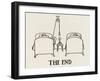 Candle Snuffer-William Heath Robinson-Framed Art Print