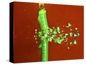 Candle Splat-Alan Sailer-Stretched Canvas