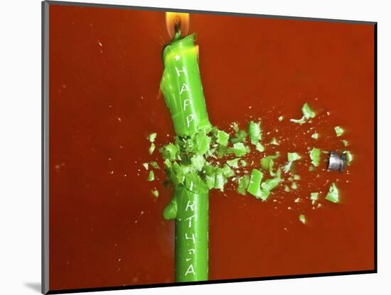 Candle Splat-Alan Sailer-Mounted Photographic Print