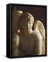 Candleholder Angel from the Ark of St Dominic-Michelangelo Buonarroti-Framed Stretched Canvas