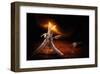 Candlelight Tango-null-Framed Art Print