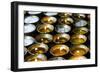 Candles Burning in the Chimi Lhakhang Monastery, Bhutan-Michael Runkel-Framed Photographic Print