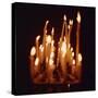 Candles, Chartres Cathedral, France, Europe-Robert Harding-Stretched Canvas