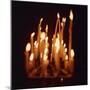 Candles, Chartres Cathedral, France, Europe-Robert Harding-Mounted Photographic Print