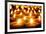 Candles Glowing in the Dark-Smileus-Framed Photographic Print