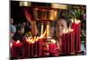 Candles In Longshan Temple Taipei-Charles Bowman-Mounted Photographic Print