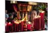 Candles In Longshan Temple Taipei-Charles Bowman-Mounted Photographic Print