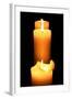 Candles in the Darkness-null-Framed Photo