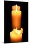 Candles in the Darkness-null-Mounted Photo