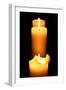 Candles in the Darkness-null-Framed Photo