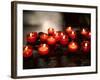 Candles in the Town Church, Marie-Galante Island, Guadaloupe, Caribbean-Walter Bibikow-Framed Photographic Print