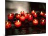 Candles in the Town Church, Marie-Galante Island, Guadaloupe, Caribbean-Walter Bibikow-Mounted Photographic Print