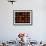 Candles Light the Graves of Niches in the Cemetary, Oaxaca, Mexico-Judith Haden-Framed Photographic Print displayed on a wall