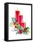 Candles with Holly-Lanie Loreth-Framed Stretched Canvas