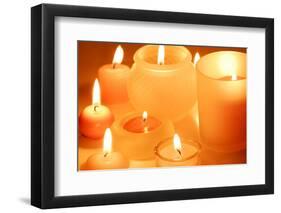 Candles-Liang Zhang-Framed Photographic Print