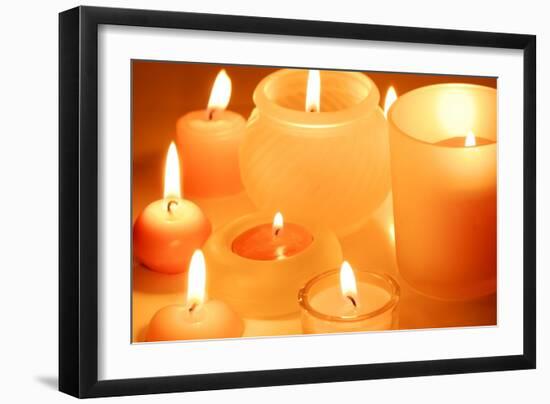 Candles-Liang Zhang-Framed Photographic Print