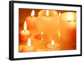 Candles-Liang Zhang-Framed Photographic Print