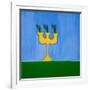 Candlestick,1998,(oil on linen)-Cristina Rodriguez-Framed Giclee Print