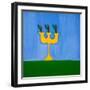 Candlestick,1998,(oil on linen)-Cristina Rodriguez-Framed Giclee Print