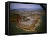 Candlestick Park from a Distance-Tony Sande-Framed Stretched Canvas