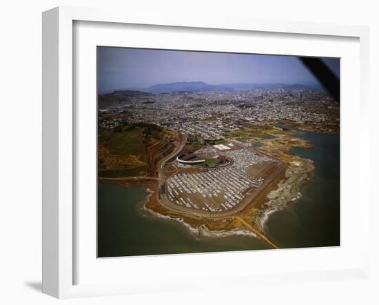 Candlestick Park from a Distance-Tony Sande-Framed Photographic Print