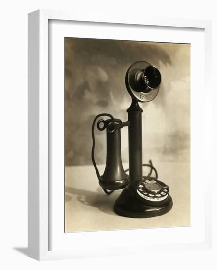 Candlestick Telephone-null-Framed Photographic Print