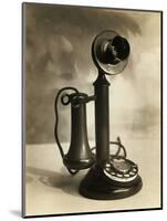 Candlestick Telephone-null-Mounted Photographic Print