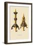 Candlesticks-H. Shaw-Framed Art Print