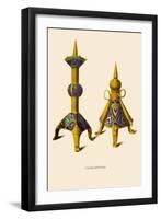 Candlesticks-H. Shaw-Framed Art Print