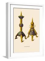 Candlesticks-H. Shaw-Framed Art Print