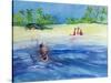 Candolim Beach, Goa, India, 1998-Sophia Elliot-Stretched Canvas