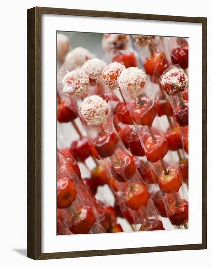 Candy Apples, Kunming, Yunnan, China-Porteous Rod-Framed Photographic Print