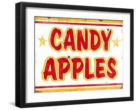 Candy Apples Rectangle-Retroplanet-Framed Giclee Print