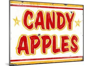 Candy Apples Rectangle-Retroplanet-Mounted Giclee Print