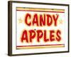 Candy Apples Rectangle-Retroplanet-Framed Giclee Print