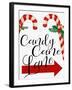 Candy Cane Lane-Ann Bailey-Framed Art Print