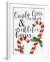 Candy Cane Wishes-Ann Bailey-Framed Art Print