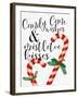 Candy Cane Wishes-Ann Bailey-Framed Art Print