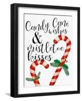 Candy Cane Wishes-Ann Bailey-Framed Art Print