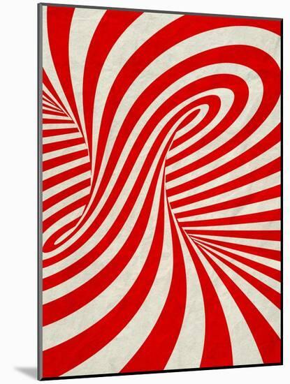 Candy Cane-null-Mounted Giclee Print