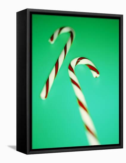 Candy Canes-Lawrence Lawry-Framed Stretched Canvas