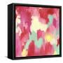 Candy Clouds - Abstract-Jennifer McCully-Framed Stretched Canvas