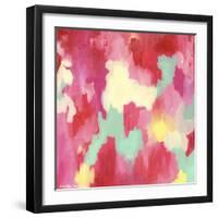 Candy Clouds - Abstract-Jennifer McCully-Framed Giclee Print