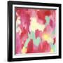 Candy Clouds - Abstract-Jennifer McCully-Framed Giclee Print