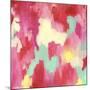 Candy Clouds - Abstract-Jennifer McCully-Mounted Giclee Print