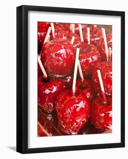 Candy Coated Fruit at the Stuttgart Beer Festival, Cannstatter Wasen, Stuttgart, Germany-Michael DeFreitas-Framed Photographic Print