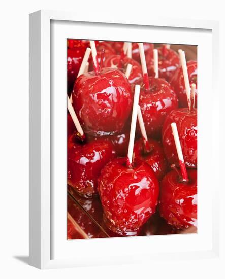 Candy Coated Fruit at the Stuttgart Beer Festival, Cannstatter Wasen, Stuttgart, Germany-Michael DeFreitas-Framed Photographic Print