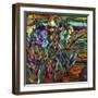 Candy Coated Irises-Sasha-Framed Giclee Print